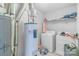 Convenient laundry room with washer, dryer, and extra storage at 1219 Century Dr, Clover, SC 29710