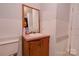 Bathroom with a single vanity and a standard toilet at 1304 Cambridge Dr, Shelby, NC 28152