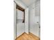 Convenient laundry closet with stackable washer and dryer at 1309 Winding Branch Ct, Charlotte, NC 28216