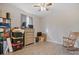 Bedroom with dresser, rocking chair, and storage at 1544 Farmington Hills Dr, Conover, NC 28613