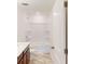 Clean bathroom, bathtub shower combo, and tiled floor at 2125 Clifton Rd, Sherrills Ford, NC 28673