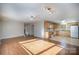 Open concept kitchen with wood cabinets and granite counters at 2214 Munsen Rd, Concord, NC 28025