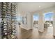 Bright entryway with wine storage and access to balcony at 315 Arlington Ave # 2201, Charlotte, NC 28203