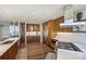 Modern kitchen with stainless steel appliances and custom cabinetry at 315 Arlington Ave # 2201, Charlotte, NC 28203