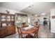 Kitchen and dining area with hardwood floors and lots of light at 409 Chinaberry Dr, China Grove, NC 28023