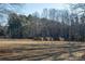 Three horses in a fenced pasture at 41943 Gurley Rd, New London, NC 28127