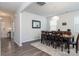 Formal dining room with dark wood table and chairs at 4479 Dover Ct, Denver, NC 28037