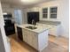 Kitchen with island and granite countertops at 7104 Sandy Smith Rd, Marshville, NC 28103