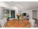 Dining area with view of backyard at 7163 Yardley St, Gastonia, NC 28056