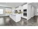 Modern kitchen featuring white cabinets, stainless steel appliances, and an island at 8243 Bretton Woods Dr, Charlotte, NC 28227