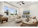 Living area featuring a light and airy atmosphere with a view at 8636 Miles Gap Rd, Indian Land, SC 29707