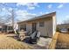 Private patio with seating area and grill at 1024 Knob Creek Ln, Fort Mill, SC 29708