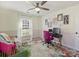 Bright home office with built-in workspace and stylish decor at 1147 Bloom Wood Ln, Matthews, NC 28105