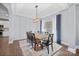 Formal dining room with wood table and six chairs at 162 Ravencrest Dr, Statesville, NC 28625