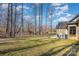 Large backyard with patio, providing ample outdoor space at 200 Barra Dr, Waxhaw, NC 28173