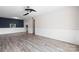 Living room with hardwood floors and ceiling fan at 2146 S Main St, Kannapolis, NC 28081