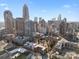 City skyline and building location view at 224 N Poplar St # 22, Charlotte, NC 28202