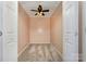 Small bedroom with carpet and ceiling fan at 2241 Londonderry Dr, Gastonia, NC 28056