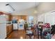 Small kitchen with wood cabinets and appliances at 225 American Dr, Salisbury, NC 28147