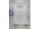 Large walk-in shower with subway tile and glass enclosure at 2328 Barry St, Charlotte, NC 28205