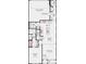 Layout showcases gathering room, kitchen, and owner's suite with 2-car garage and half bath at 3113 Beacon Heights Rd, Indian Land, SC 29707