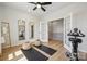 Home gym with exercise bike and yoga mats, access to loft at 3113 Beacon Heights Rd, Indian Land, SC 29707