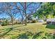 Yard with mature trees providing shade and a grassy lawn at 419 Williamson St, Fort Mill, SC 29715