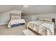 Bedroom with two twin beds, light and airy feel at 419 Williamson St, Fort Mill, SC 29715