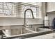 Stainless steel double sink with gooseneck faucet at 419 Williamson St, Fort Mill, SC 29715