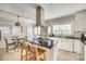 Modern kitchen with stainless steel appliances and granite island at 419 Williamson St, Fort Mill, SC 29715