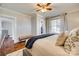 Main bedroom with hardwood floors and large closet at 419 Williamson St, Fort Mill, SC 29715