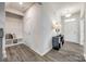 Bright foyer with wood-look flooring and built-in bench at 469 Shallowford Dr, Rock Hill, SC 29732