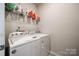 Convenient laundry room with washer and dryer included at 469 Shallowford Dr, Rock Hill, SC 29732