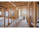 Unfinished basement with framed walls and plumbing roughed in at 535 Grampian Rd, Mt Ulla, NC 28125