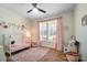 Charming bedroom with pink accents and plenty of natural light at 535 Grampian Rd, Mt Ulla, NC 28125