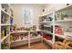 Well-stocked pantry with ample shelving for storage at 535 Grampian Rd, Mt Ulla, NC 28125