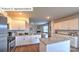 Modern kitchen with stainless steel appliances and granite countertops at 548 Zermatt Ct, Monroe, NC 28112