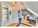 Attic storage with ample space and a view of an ensuite bathroom at 7832 Winterset Dr, Charlotte, NC 28270