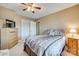 Bedroom showcasing closet space and neutral decor at 7832 Winterset Dr, Charlotte, NC 28270