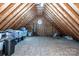 Unfinished attic with ample storage space at 11925 Lawings Corner Dr, Huntersville, NC 28078