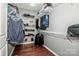 Walk-in closet with wire shelving and ample storage at 11925 Lawings Corner Dr, Huntersville, NC 28078