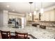 Gourmet kitchen with granite countertops and stainless steel appliances at 11925 Lawings Corner Dr, Huntersville, NC 28078