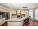 Gourmet kitchen with granite countertops and stainless steel appliances at 11925 Lawings Corner Dr, Huntersville, NC 28078