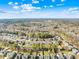 Wide aerial view of suburban neighborhood at 13026 Serenity St, Huntersville, NC 28078