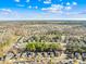 Aerial view of houses in a residential neighborhood at 13026 Serenity St, Huntersville, NC 28078