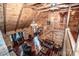 View of living room and second story from above at 148 Shawver Ln, Statesville, NC 28625