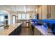 Open concept kitchen boasting modern appliances and an island at 1585 Whitman Ct, York, SC 29745