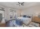 Spacious main bedroom with private access to patio at 1608 Traditions Ct, Waxhaw, NC 28173