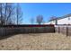 Large fenced backyard with plenty of space at 1812 Hooper Ct, Charlotte, NC 28212