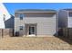 Fenced backyard with patio and pergola at 1812 Hooper Ct, Charlotte, NC 28212